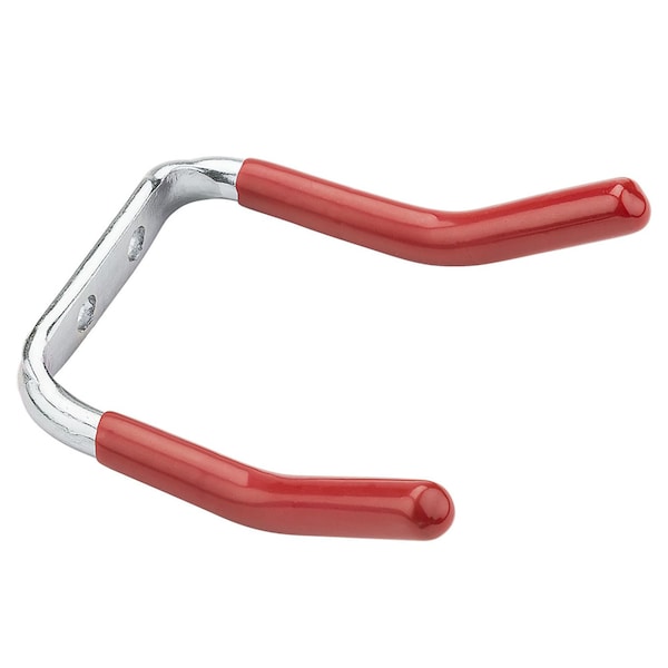 National Hardware National Hardware 2-7/8 in. L Vinyl Coated Red Steel Square Corner Double Hook 25 lb. cap. 2 pk N188-009 - main